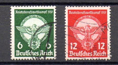 Alemania Imperio Nº Yvert 630/31 Nº Michel 689/90 (o)